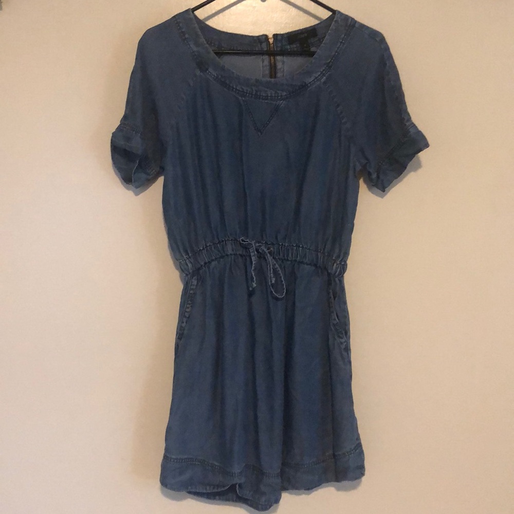 JCrew super soft denim dress - S